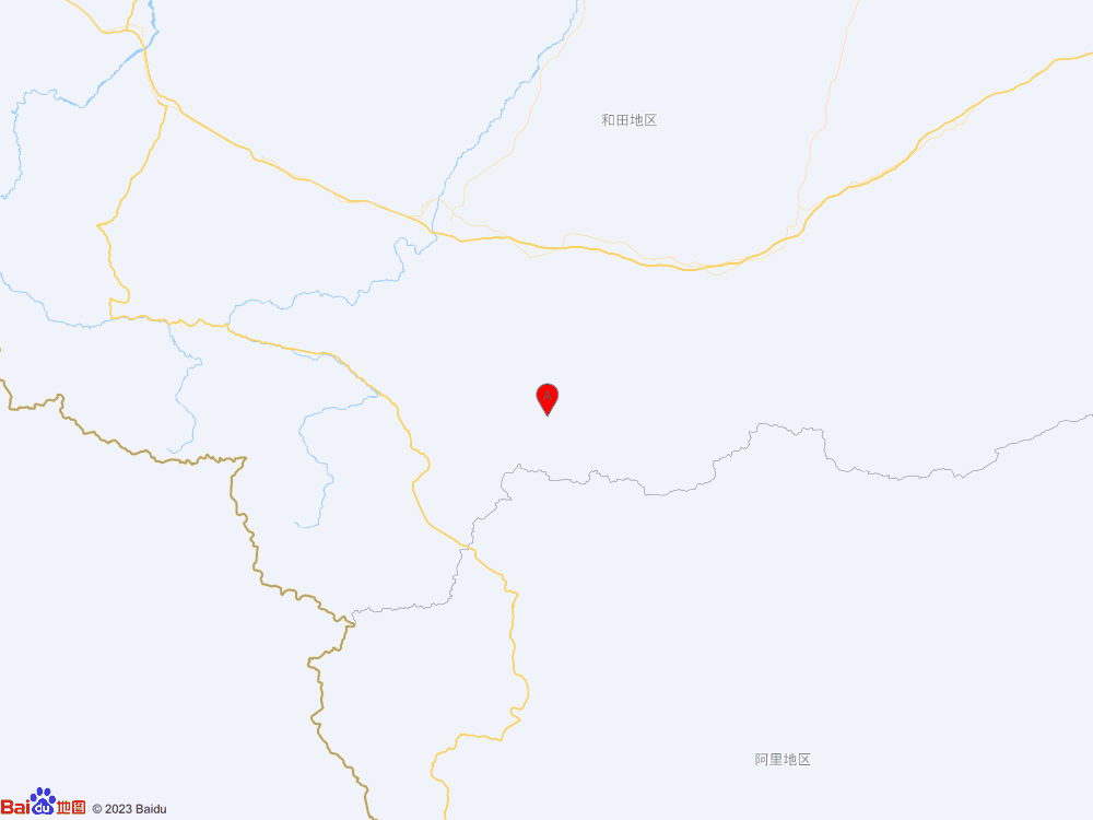 新疆和田地区策勒县发生3.0级地震