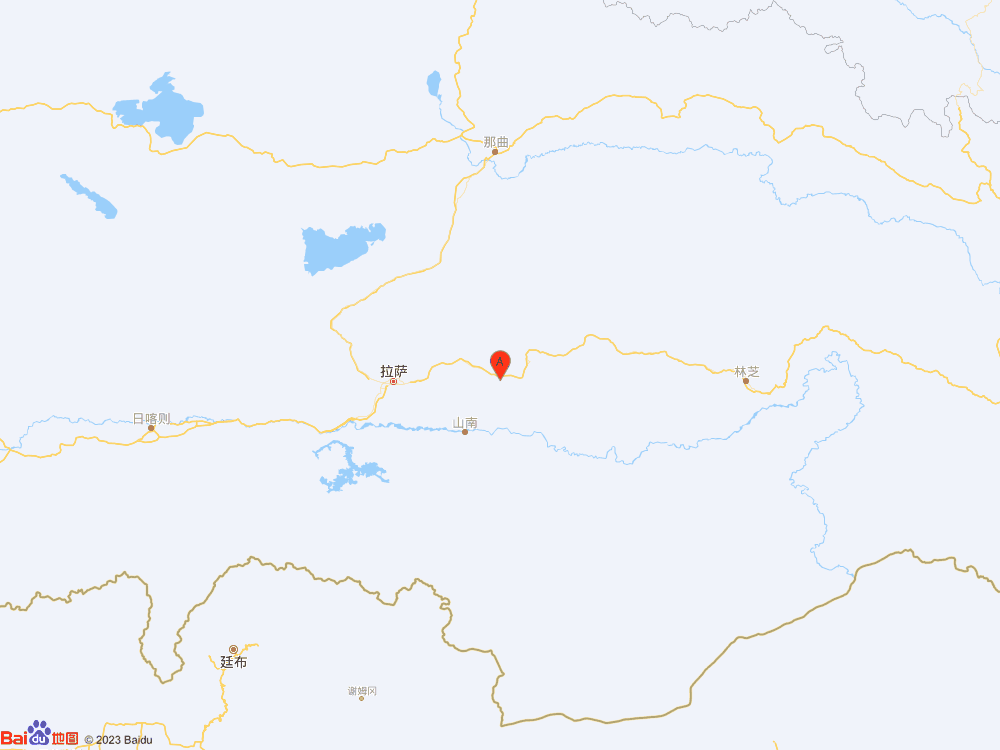 西藏拉萨市墨竹工卡县发生4.2级地震